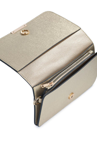 Gold Wallet with Flap 020