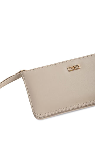 Bracelet Detailed Dark Beige Wallet 021