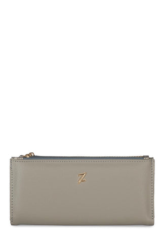 Compartmented Dark Grey Wallet 027