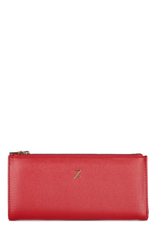 Compartmented Red Wallet 027