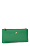 Compartmented Green Wallet 027
