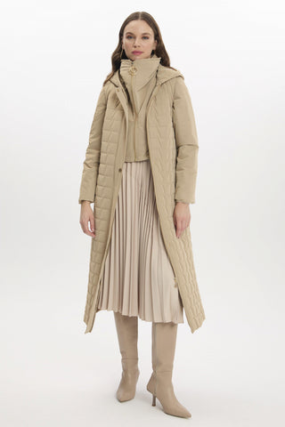 Kapüşonlu Üçlü Kapitone