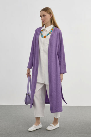 Accessory Detailed Handbag Lilac 0005