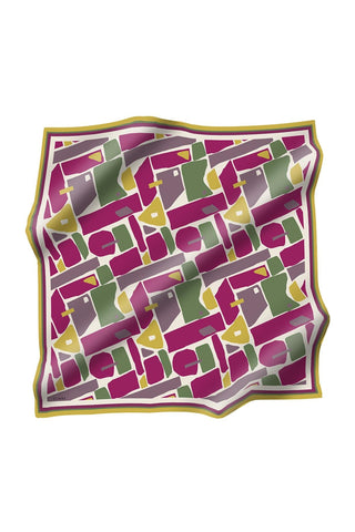 Polyester Twill  Vorj V4 Eşarp 0025