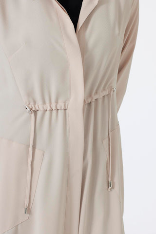Shirt Collar Pocket Detail Long Ready-to-Wear Beige Ready-to-Wear 0062