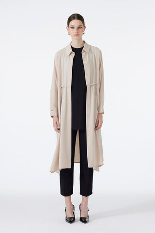 Shirt Collar Pocket Detail Long Ready-to-Wear Beige Ready-to-Wear 0062