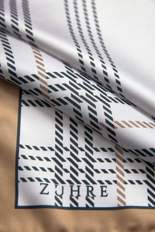 Zühre Polyester/Twiil V27 Eşarp 0080