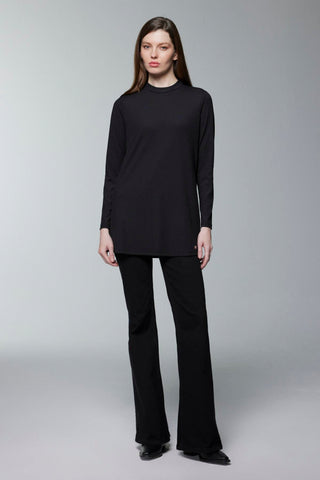 Bisiklet Yaka Fitilli Uzun Kollu Içlik