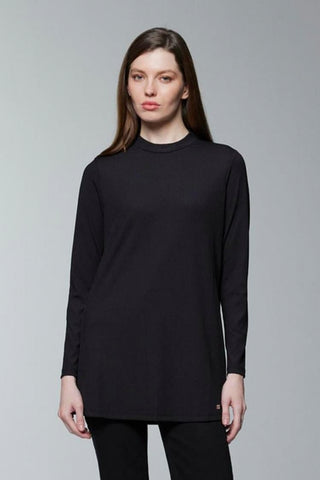 Bisiklet Yaka Fitilli Uzun Kollu Içlik