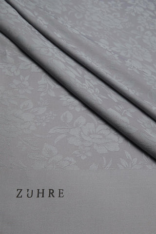 Çiçek Desenli Floş Şal