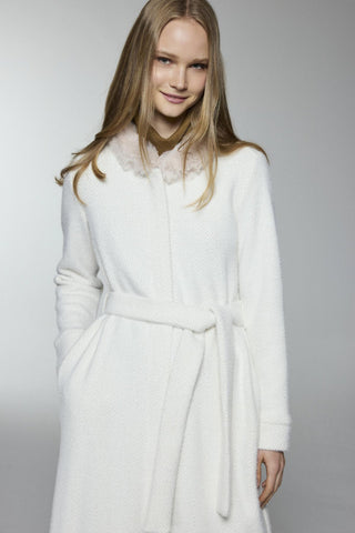 Kürk Detaylı Kuşaklı