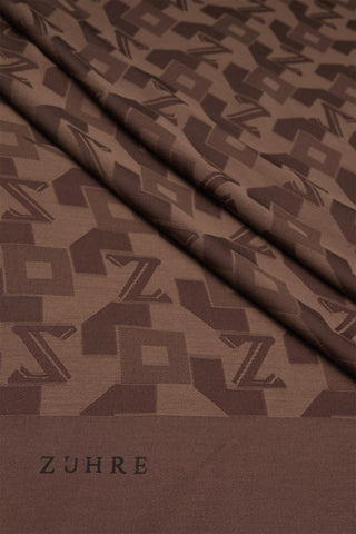 Geometrik Desenli Şal