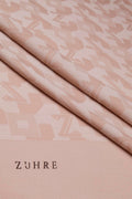 Geometrik Desenli Latte Şal 0034