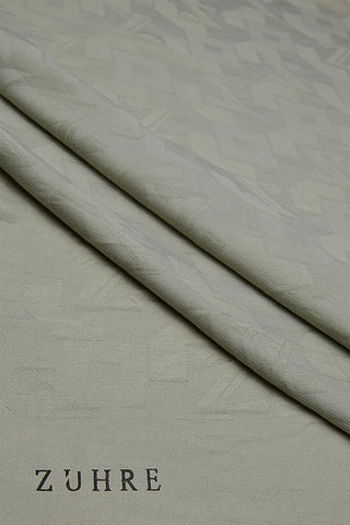 Geometrik Desenli Küf Yeşili Şal 0034