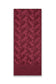 Geometrik Desenli Bordo Şal 0034