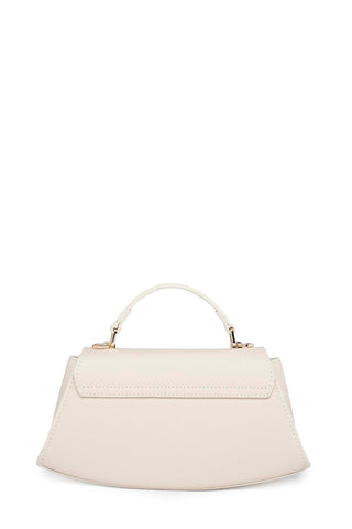 Cream Bag with Lock Detail 0037