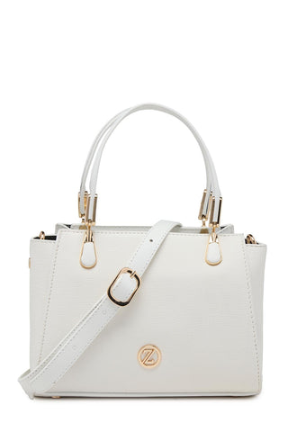 Dokulu Fermuar Kapamalı El Ve Omuz