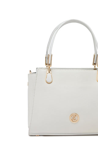 Dokulu Fermuar Kapamalı El Ve Omuz