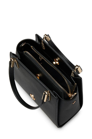 Dokulu Fermuar Kapamalı El Ve Omuz