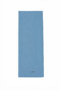 Geometrik Desenli Jakarlı Indigo Şal 0050