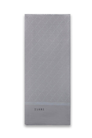 Monogram Desenli  0053 Gri Şal 0053