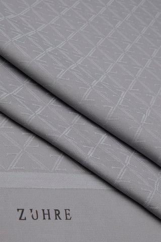 Monogram Desenli  0053 Gri Şal 0053