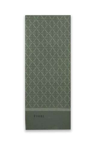 Monogram Patterned 0053 Khaki Scarf 0052
