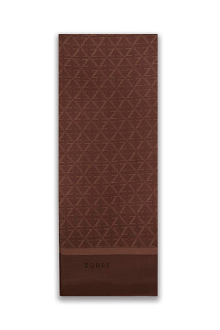 Monogram Desenli Şal 0053
