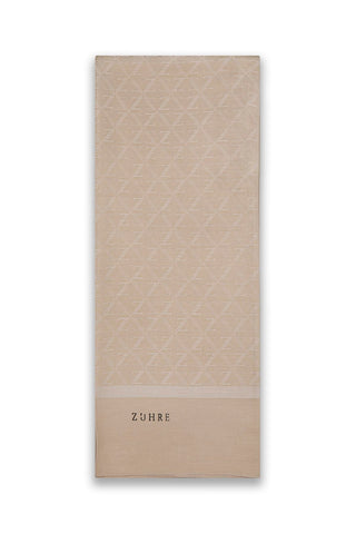 Monogram Desenli Şal 0053