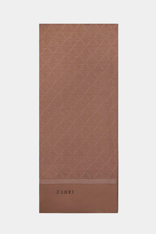 Monogram Desenli  0053 Mocha Şal 0053