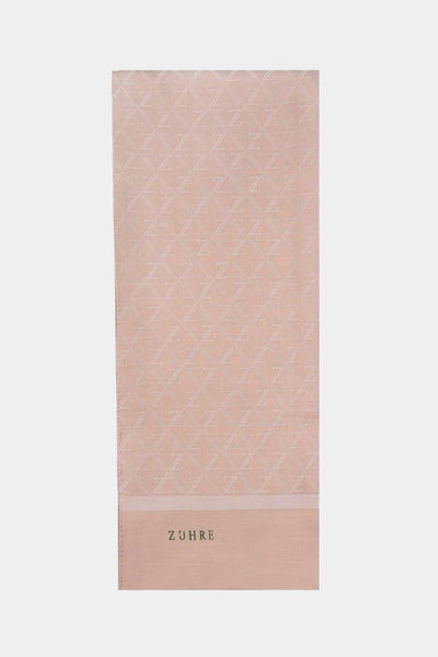 Monogram Desenli  0053 Bej Şal 0053
