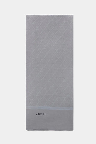 Monogram Desenli  0053 Gri Şal 0053