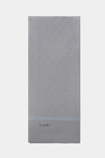 Monogram Desenli  0053 Gri Şal 0053