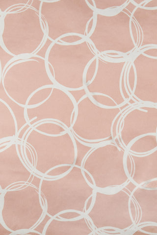 Halka Desenli Twill Ipek