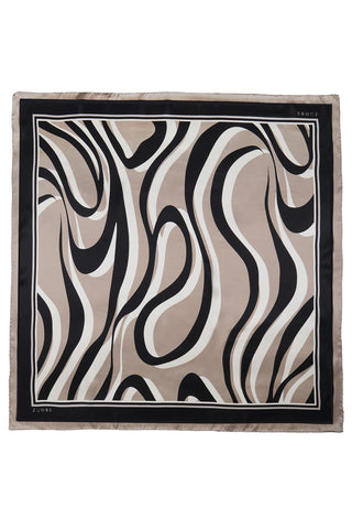 Dalga Desenli Ipek/saten