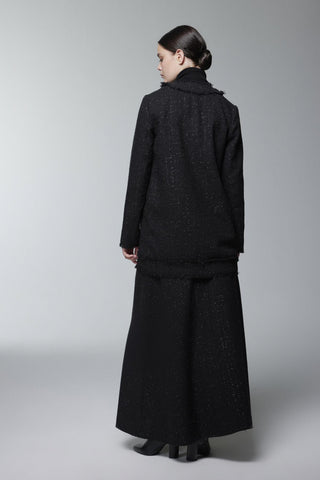 Tweed Dokulu Cep Detaylı