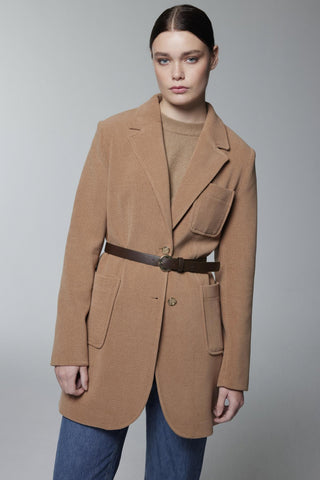 Kruvaze Yaka Kemer Detaylı