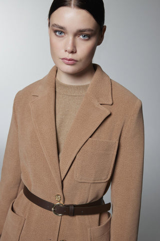 Kruvaze Yaka Kemer Detaylı