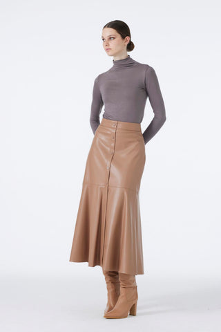 Düğme Görünümlü Deri