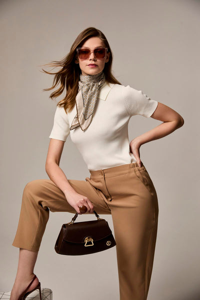 Beli Lastikli Camel Pantolon 0259