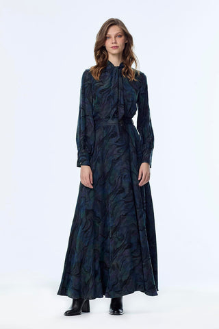 Yaka Detaylı Ipek Cupra