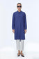 Hidden Button Detail Tunic, Navy Blue Tunic 0767