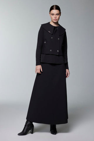 Aksesuar Ve Düğme Detaylı Üçlü Kombin