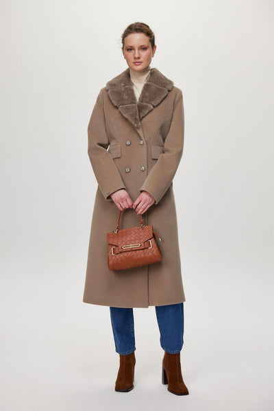 13929 MAYSA KABAN 38-48 Latte Kaban 13929