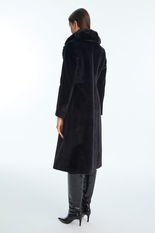 13929 MAYSA KABAN 38-48 Siyah Kaban 13929