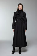 Belted Button Detail Ready-to-Wear Black 13975