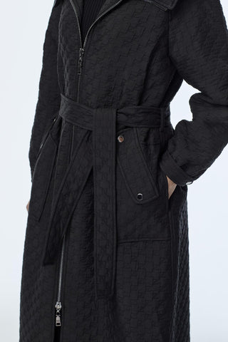 Kapüşonlu Fermuarlı Cep Detaylı Giy Çık