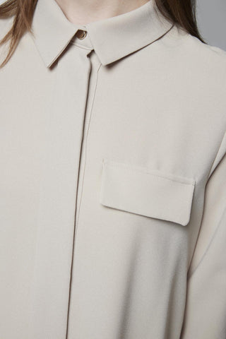 Cep Kapak Detaylı Gizli Düğmeli