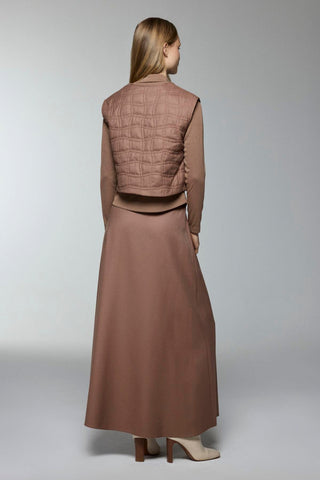 Desenli Cep Detaylı Üçlü Kombin