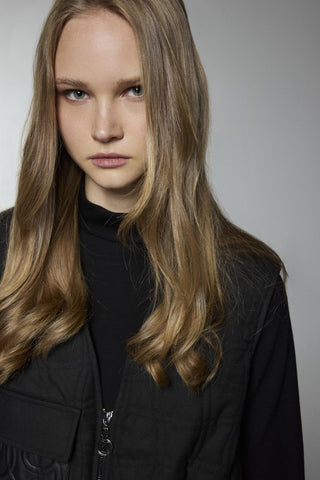 Desenli Cep Detaylı Üçlü Kombin